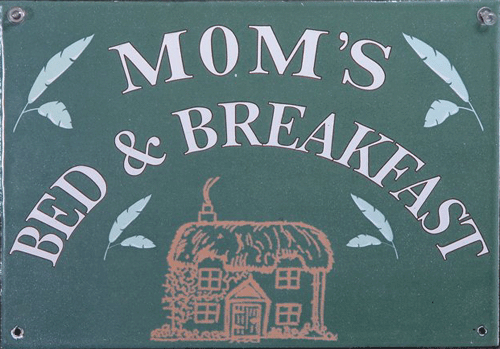 新品☆ホーローサインプレートMOM'S☆