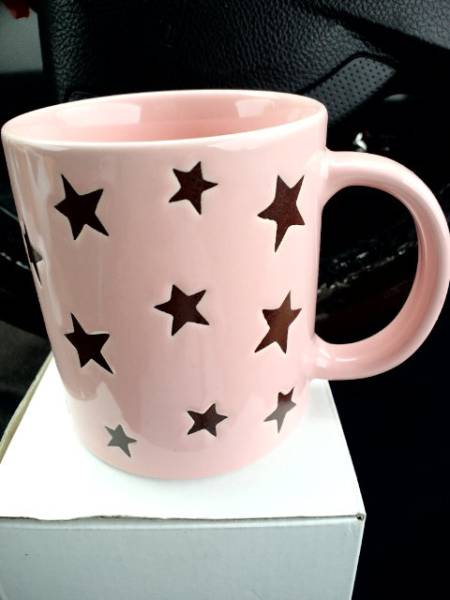 超素敵☆トキメキ☆ピンキーに星だらけ☆マグカップ☆残1