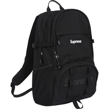 新品 15SS Supreme Backpack バックパック リュック 黒 国内購入