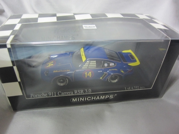 ミニチャンプス 1/43 ポルシェ 911 RSR 3.0 Trans Am Series