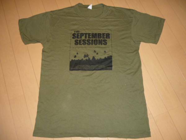 セプテンバーセッションズ Tシャツ M オリーブグリーン SEPTEMBER SESSIONS サーフィン ジャックジョンソン ショートボード ロングボード