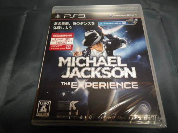 新品　PS3　マイケル・ジャクソン　初回版（PS Move専用）