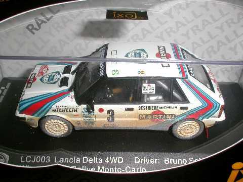 ixo 1/43 LANCIA ランチア デルタ4WD NO3 ウイナーモンテカルロ 1988