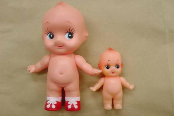 昭和レトロ人形　キューピー人形　2体セット