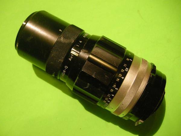 ⑪Nikon ニコン NIKKOR-Q Auto 1:4 F=200mm ジャンク