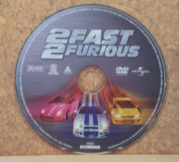 ◆DVD ワイルドスピード × ２ 2FAST 2FURIOUS 動作確認済