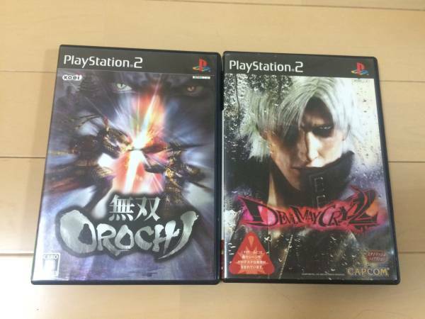 ◆PS2 無双orochi デビルメイクライ2 セット