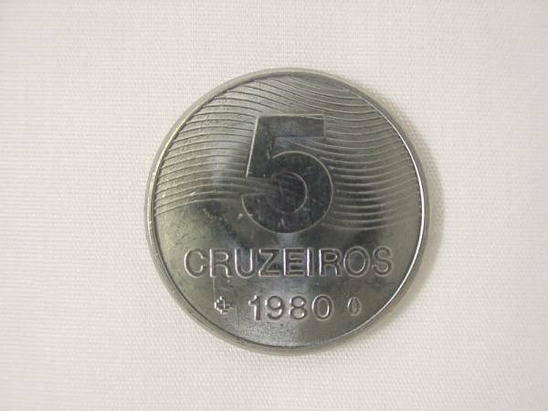 ブラジル連邦共和国　5クルゼイロ 硬貨・コイン 88
