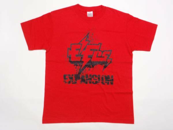 送料込・USED美品 E-Fes. AWARD 2012 CHAMPIONS プリント半袖Tシャツ 赤 Sサイズ