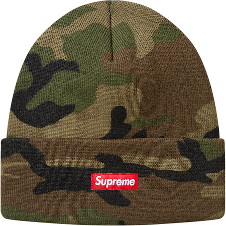 希少★新品本物【WOODLAND CAMO】★Camo Beanie Box カモ ビーニー ボックス 正規店購入 限定品 シュプリーム レアモデル Supreme 2016AW