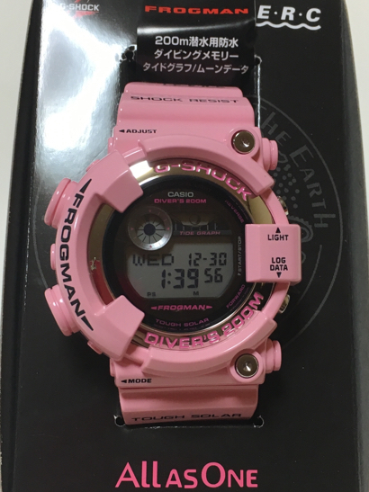 CASIO カシオ G-SHOCK Gショック イルクジ ピンク フロッグマン 2014年 GF-8250K 腕時計 時計 正規品