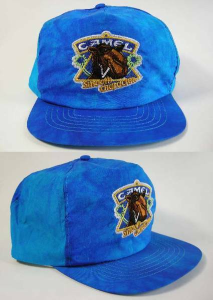 キャメル タイダイ柄 タイダイ CAP CAMEL VINTAGE ビーチ 90s VINTAGE デッドストック ヴィンテージ スナップバック キャップ