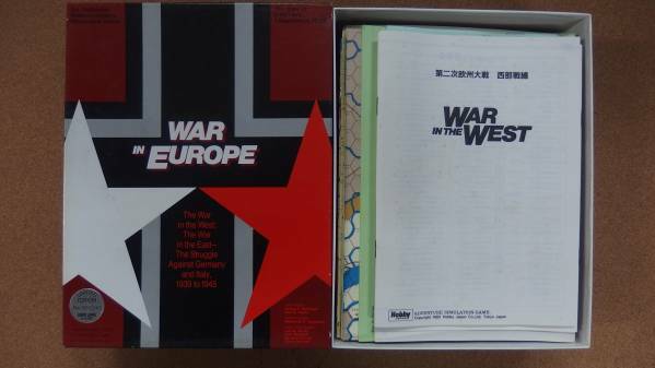 再値下げ　spi/hj ライセンス 新品 未使用 WAR IN EUROPA(第二次欧州大戦)