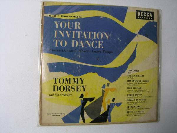 ＴＯＭＭＹ ＤＯＲＳＥＹ　YOUR INVITATION TO DANCE