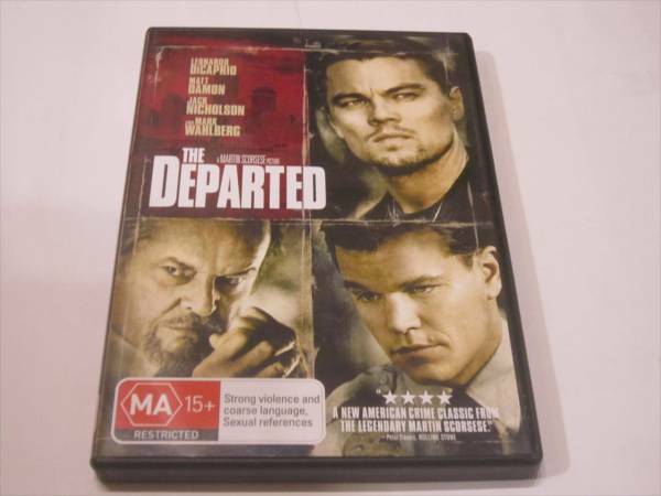 ディパーテッド パンフレット 映画 ディカプリオ DEPARTED　英語 DVD