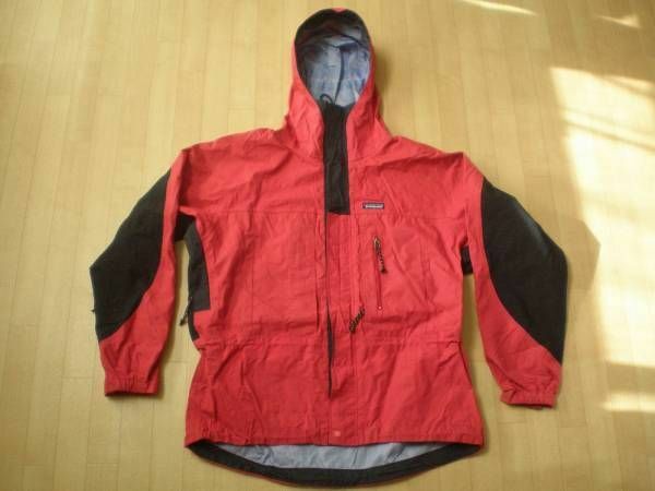 パタゴニア ストレッチ トリオレット ジャケット M レッド系 PATAGONIA フーディー パーカー フード ナイロン シェル ストーム ブルゾン