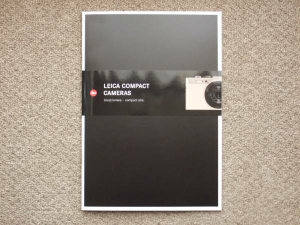 【カタログのみ】Leica COMPACT CAMERAS 2013.11 検 C D-LUX6 V-LUX4 M