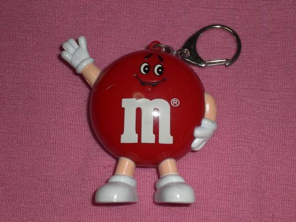 激レア！レトロ 1991年 ｍ＆ｍ’ｓエム&エムズ キャラクター マスコットキーホルダー