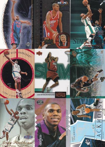 A7842 NBA【Jerry Stackhouse スタックハウス】 27枚セット ②