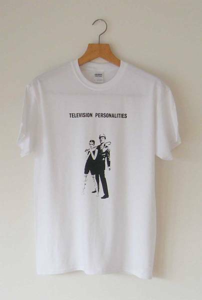 Television Personalities Tシャツ Lサイズ ギターポップ ネオアコ バンド オルタナ シルクスクリーンプリント