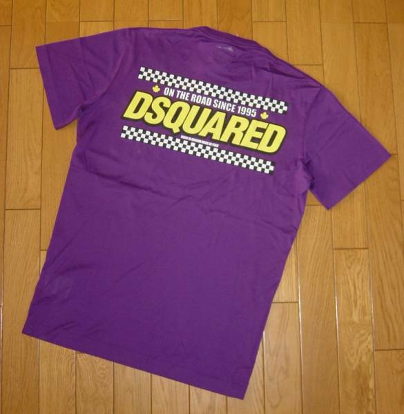 Dsquared2 半袖Tシャツ S 紫 ディースクエアード