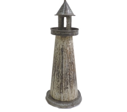 【即決】新品☆灯台（M）A☆シェルフ等のワンポイントに♪アンティーク風