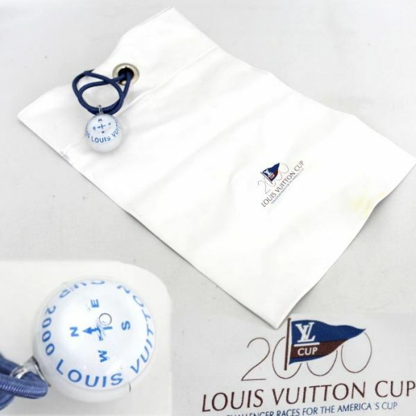 LOUIS　VUITTON　CUP2000年限定ポーチ方位磁石非売品ヴィトン