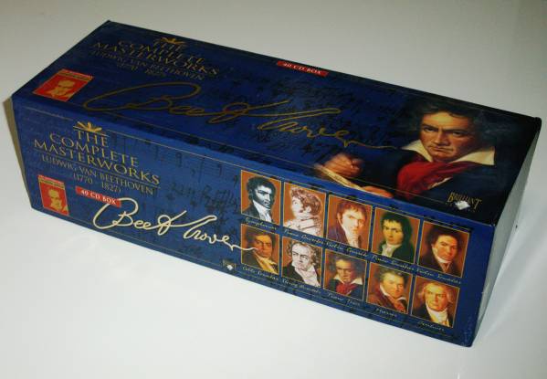 送料無料！ベートーベン「Complete Masterworks」40CDBox
