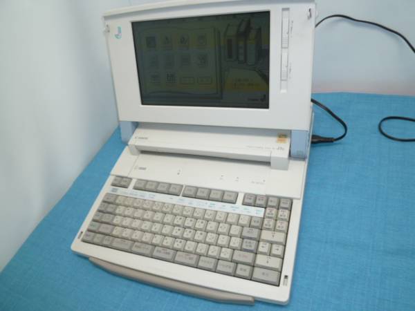 W1028　Canonキャノン 液晶ワープロ CanoWord J1C