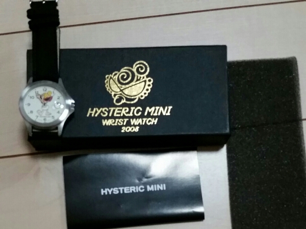 即決　ヒステリックミニ ノベルティ 2008　腕時計 レアHYSTERIC MINI　未使用