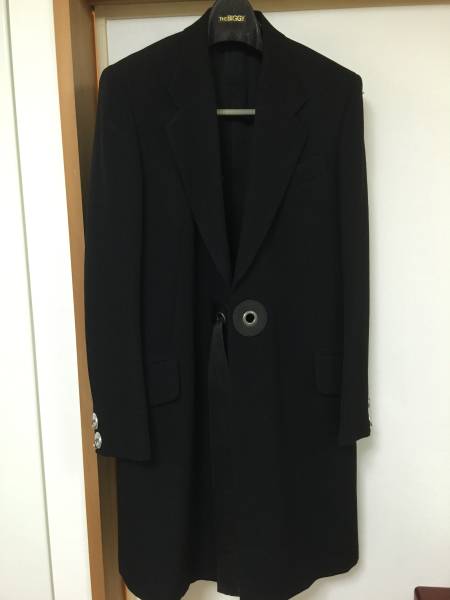 Y's for men ヨウジヤマモト 黒コート ベルト革 未使用 4