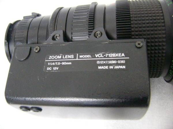 ★ Sony　業務用バヨネット 12倍光学ズームレンズ VCL-712BXEA