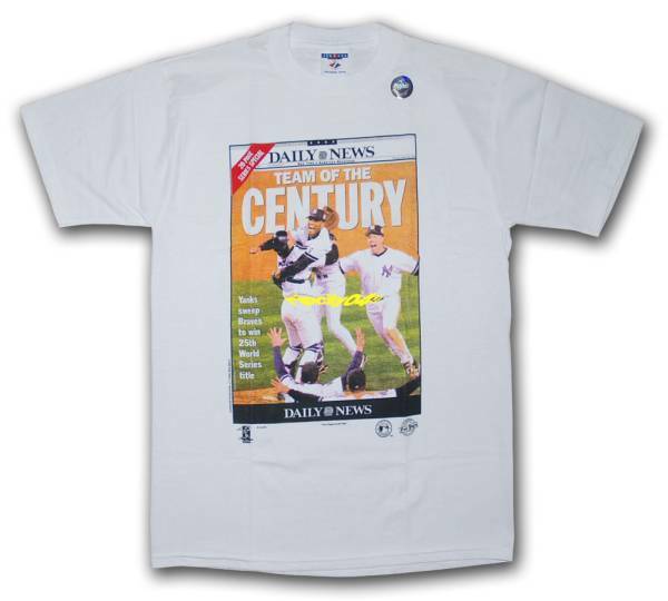 MLB1999年ヤンキースワールドシリーズ優勝記念Tシャツ【新品】