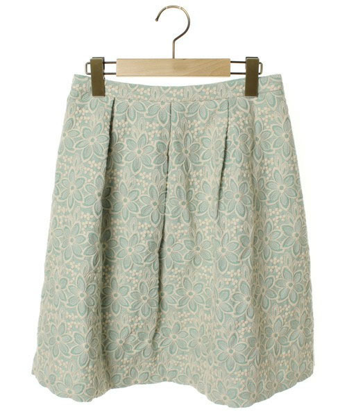 TOCCA トッカ フラワー 刺繍 スカート 2