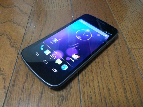 即落/即発!!新品同様 SC-04D GALAXY NEXUS チタン