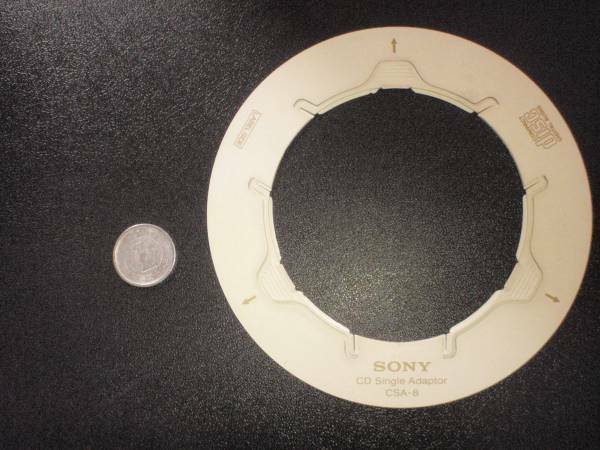 SONY ソニー CD シングル アダプター 8cm / 日本製