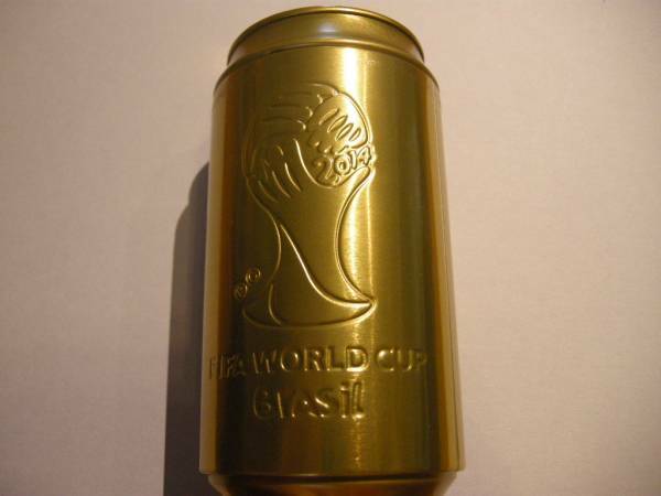 ⑭コカ・コーラ　アタリ缶　ホイッスル　ブラジルワールドカップ