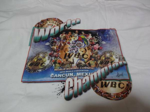 ボクシング　Tシャツ　WBCメキシコ総会　Lサイズ　新品未使用　