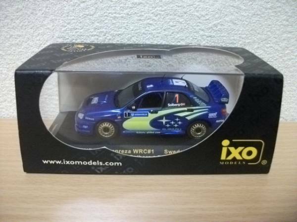 ◇イクソ 1/43 インプレッサWRC♯1 Sweden Rally 2004◇