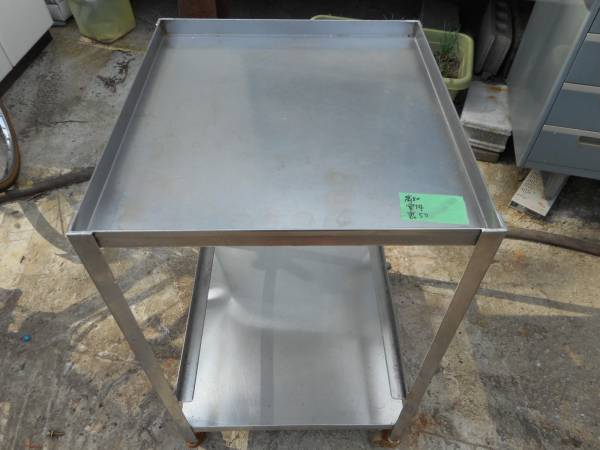 A1645　スチル作業台　高さ80ｃｍ幅54ｃｍ奥行き50ｃｍ