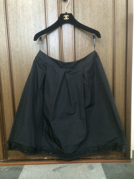 【新品】トゥービーシック☆スカート ブラック 44 LL ラージ 大きいサイズ