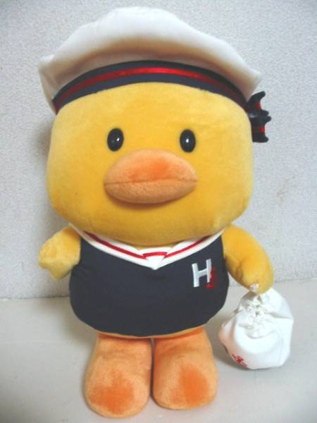 かわいい◆非売品◆チキンラーメンのひよこちゃん 超大型ぬいぐるみ マリンタイプ(新品)