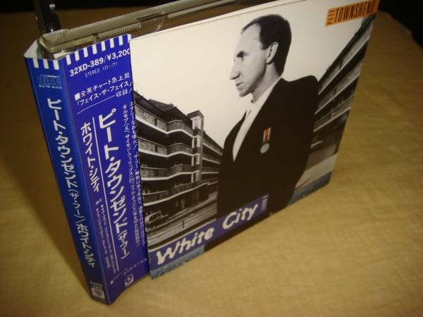 希少CD初期シール帯付★PETE TOWNSHEND WHITE CITY★THE WHO