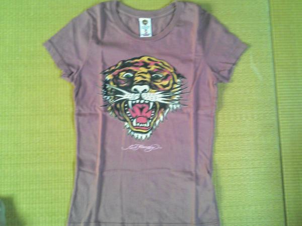 ★新品同様・試着のみ★DON ED HARDY★ピンク半袖Ｔシャツ★