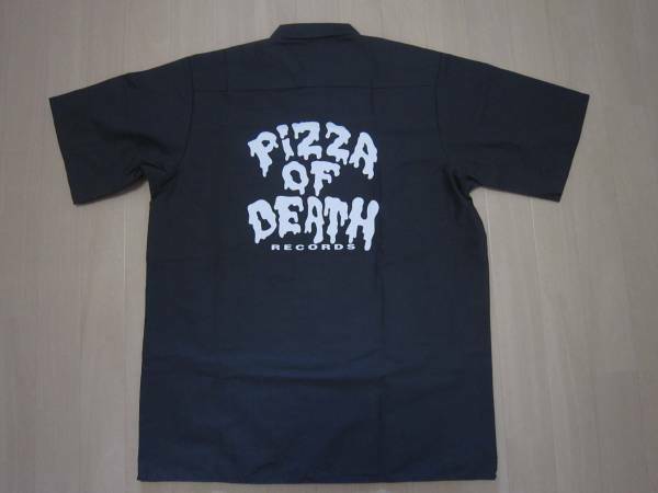 S pizza of deathワークシャツBRAHMAN ken yokoyama Hi-standard