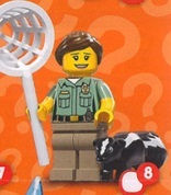 LEGO ミニフィギュア ミニフィグ シリーズ15-8 動物管理局員