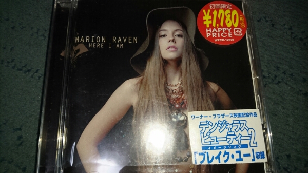 MARION RAVENマリオン・レイビン☆Here I AM☆国内盤帯付き