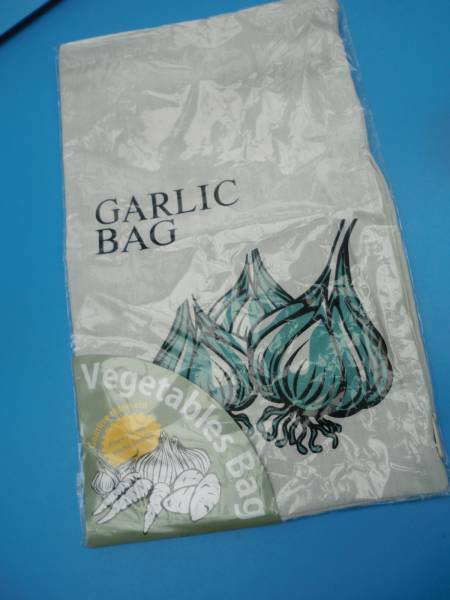 ガーリック　キーパー　保存バッグ　野菜　保存袋