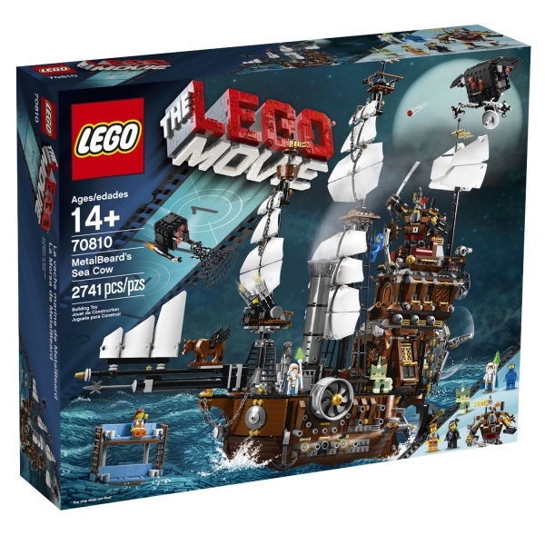 LEGO 70810 The Lego Movie Metalbeard's Sea Cow Pirate Ship