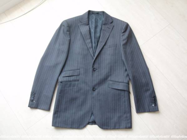 美品 BURBERRY BLACK LABEL ジャケット 本切羽 Super100'S 40R バーバリーブラックレーベル
